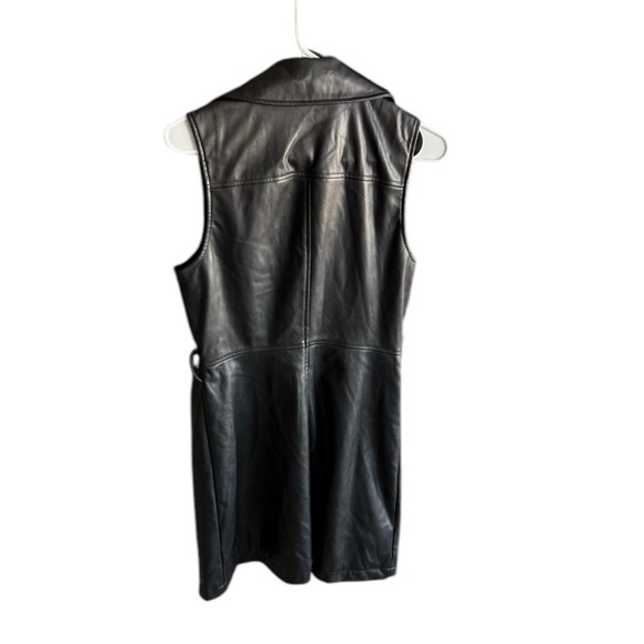 BCBGeneration Frankie Faux Leather Vest Dress Size Small - Picture 9 of 13